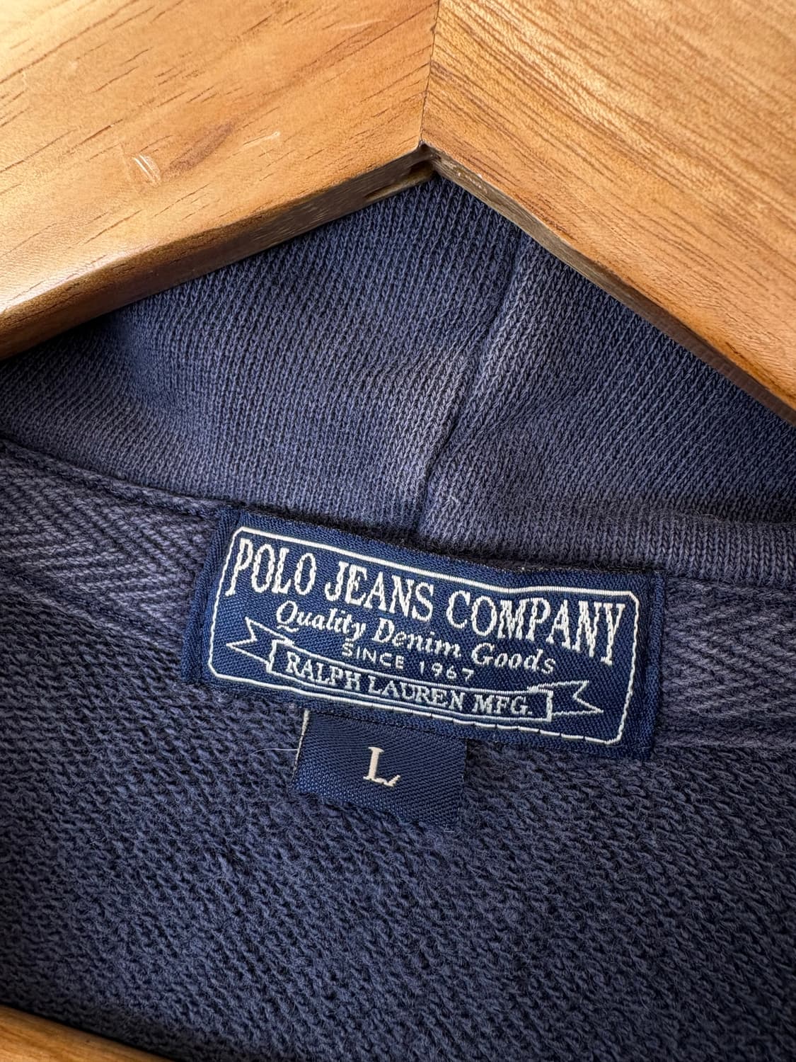 폴로랄프로렌 폴로진스 빈티지 디스트레드 성조기 후드집업 상품이미지6