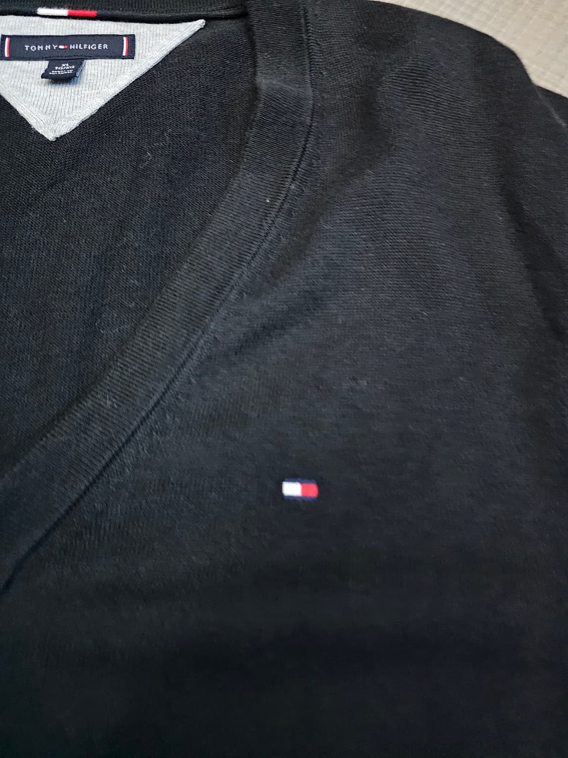 타미힐피거 블랙 가디건 한섬 정품 상품이미지5