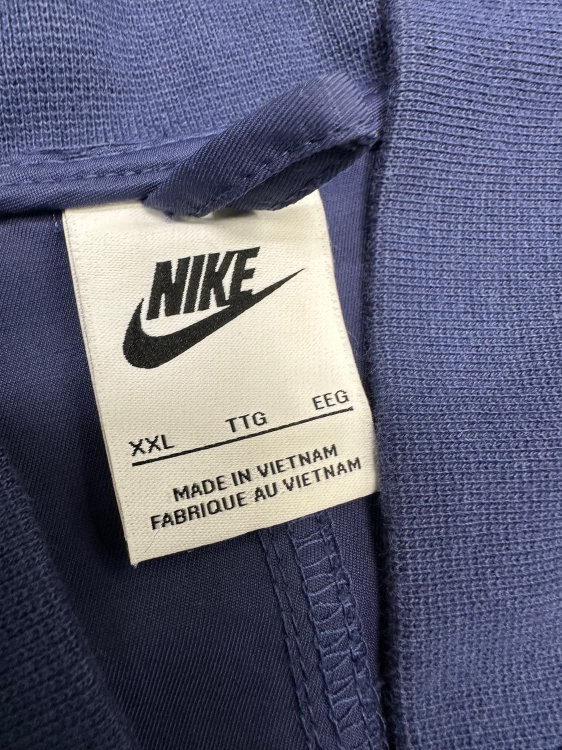 나이키 네이비 면 자켓 XXL 상품이미지2