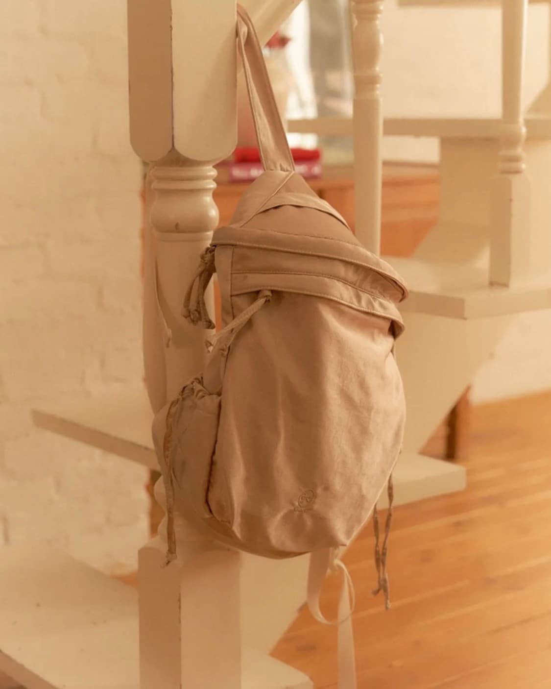 아우로 발레코어백팩_ 페일핑크(새틴) 상품이미지1