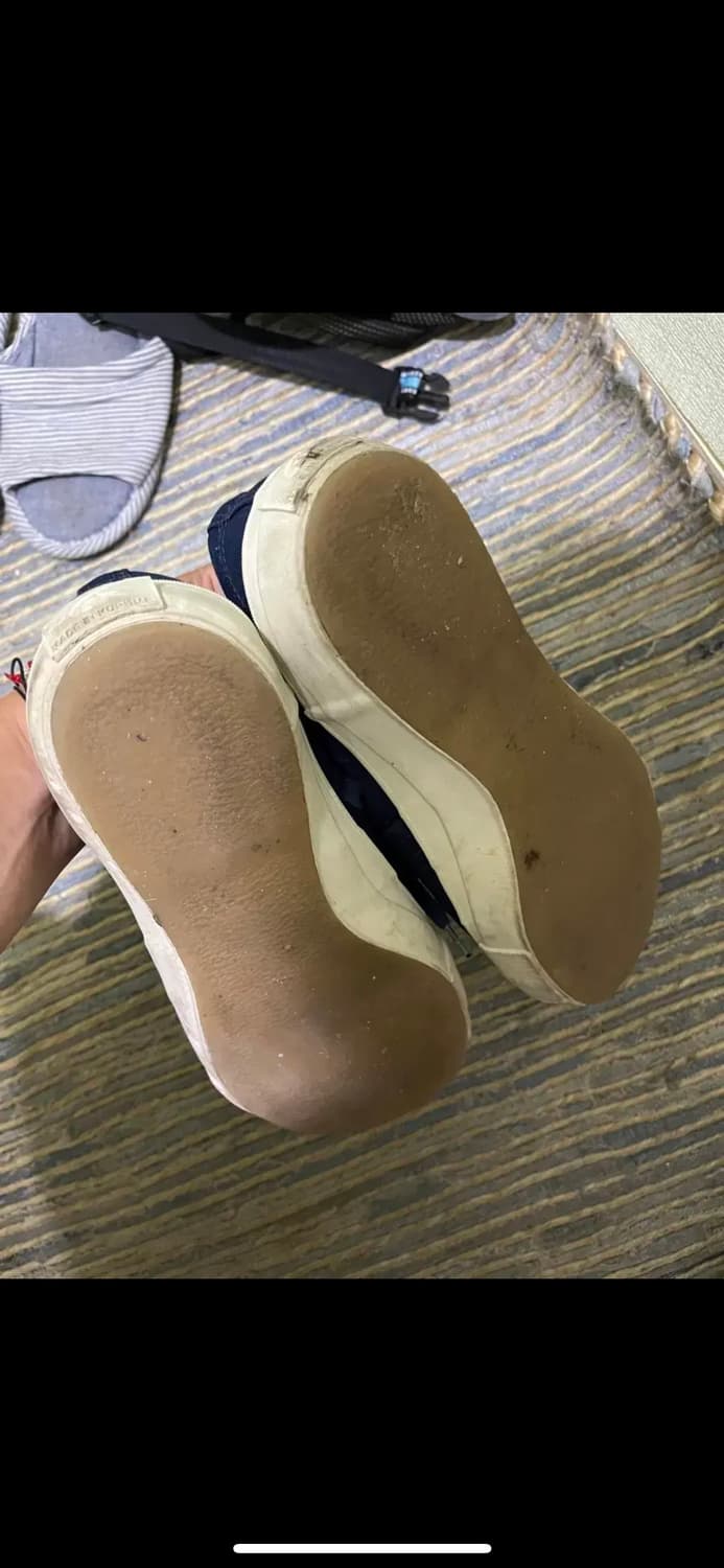 문스타 FINE VULCANIZED 네이비 스니커즈 상품이미지4