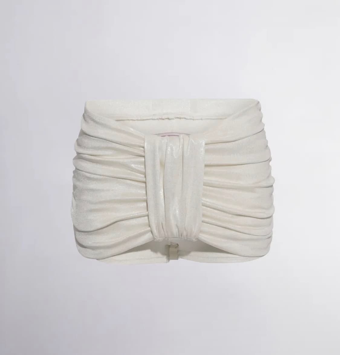 스컬프터 metallic bow micro skort  상품이미지1