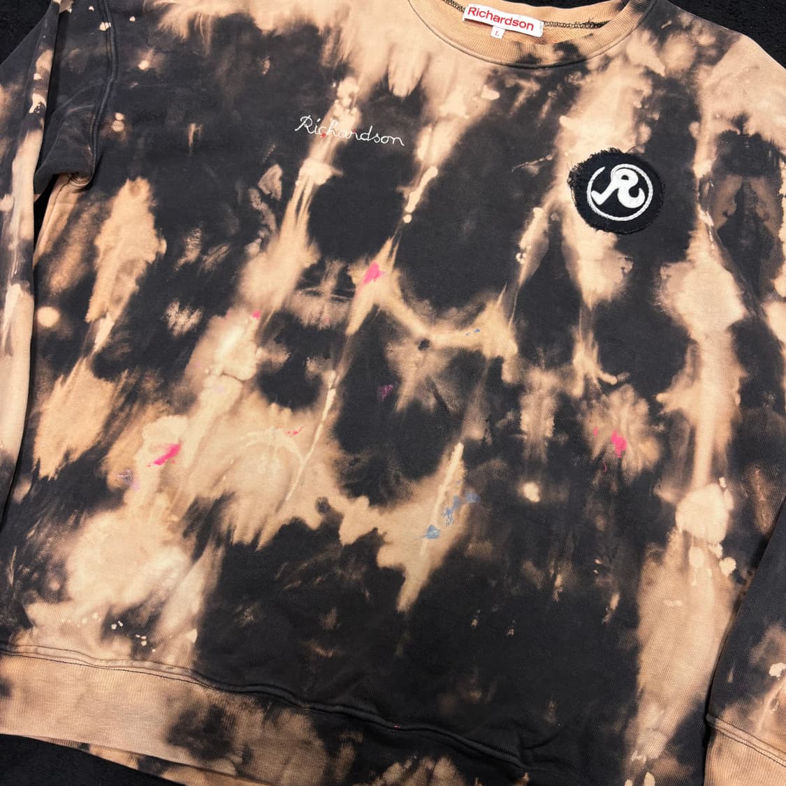 L 리차드슨 USA 타이다이 빈티지 맨투맨 상품이미지4