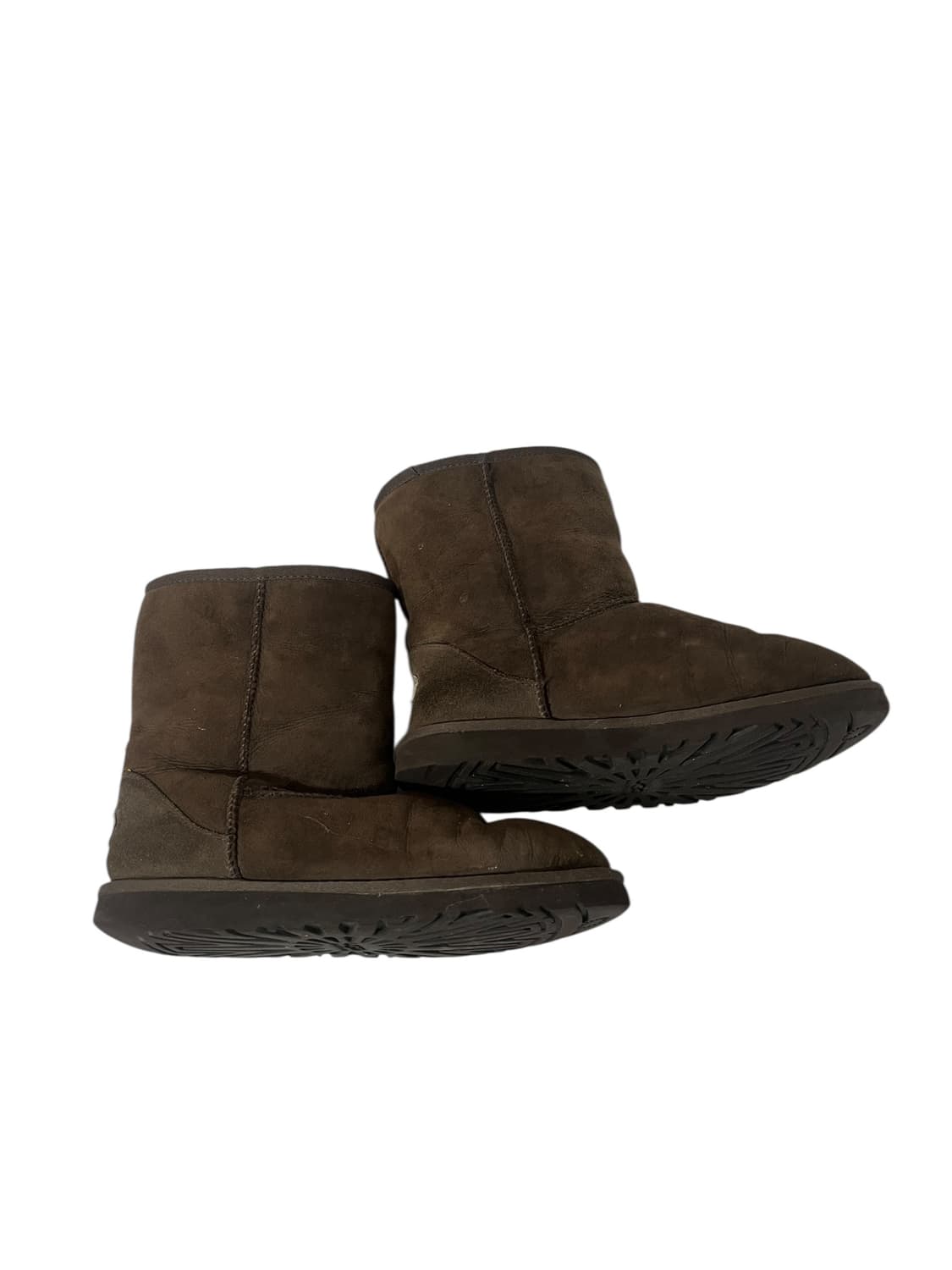 Ugg 초코 스웨이드 퍼 부츠 230 상품이미지4