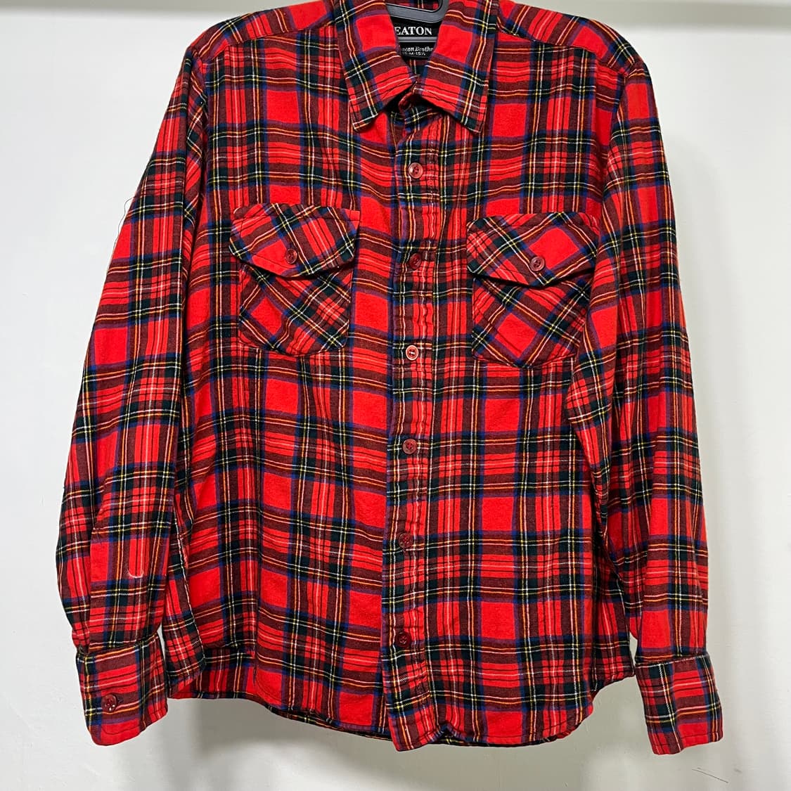 80s  FLANNEL 플란넬 셔츠 상품이미지3