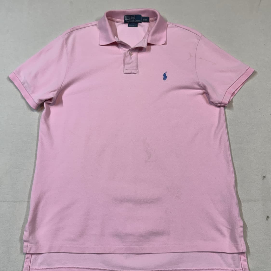 L) 폴로 랄프로렌 클래식 핑크 반팔 카라티 PK 상품이미지2