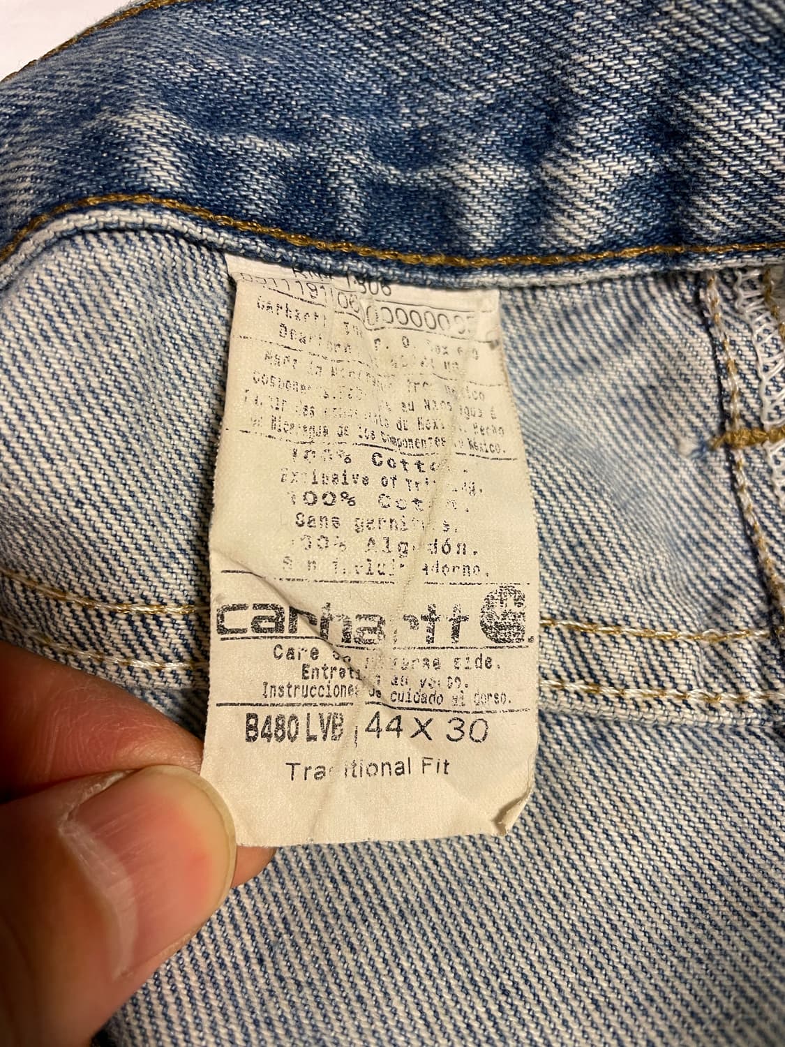 칼하트 데님팬츠 상품이미지9