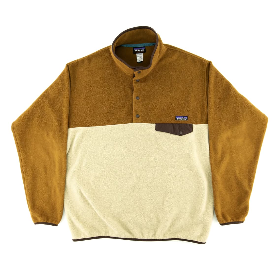 00s 파타고니아 신칠라 스냅-T 브라운/아이보리 니카라과 상품이미지1
