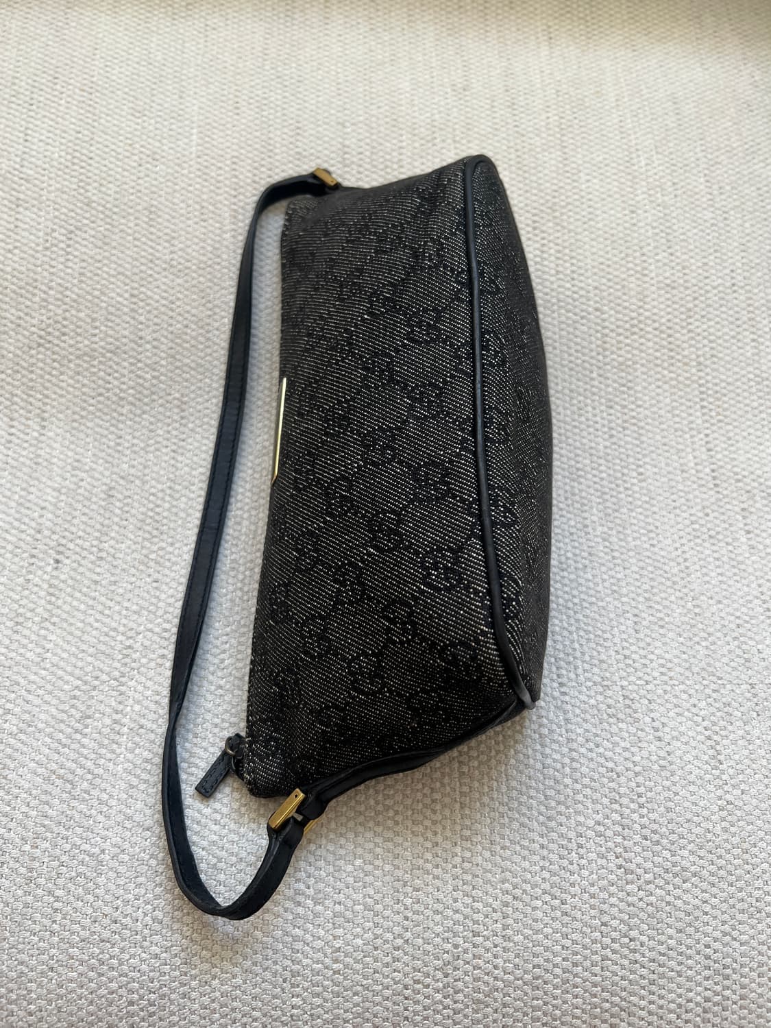 빈티지 구찌 GG 보트 포쉐트 숄더백 상품이미지4