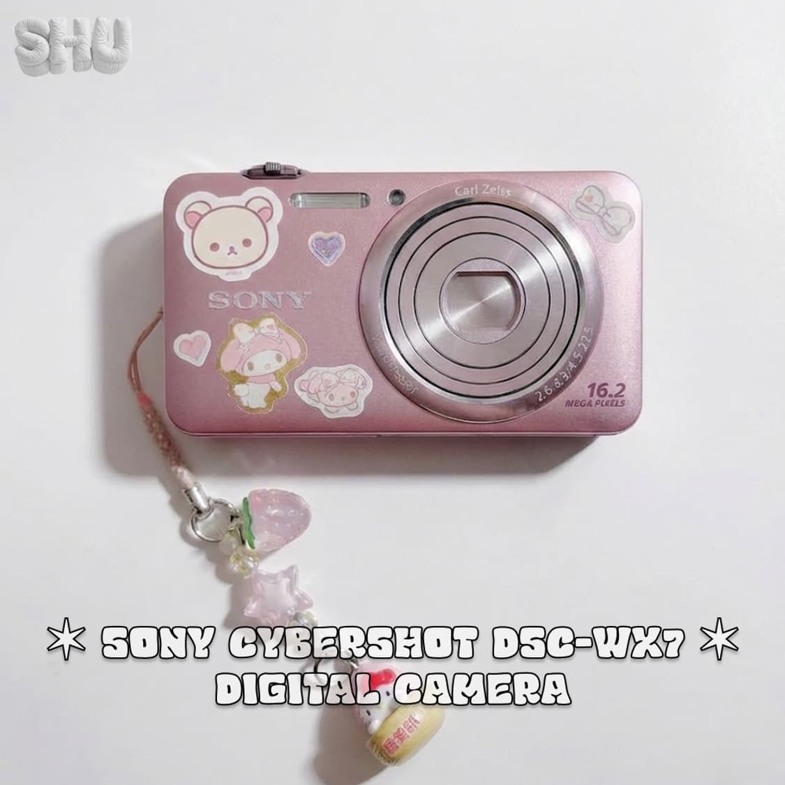 소니 사이버샷 DSC-WX7 빈티지 디카 디지털카메라 연핑크 상품이미지1