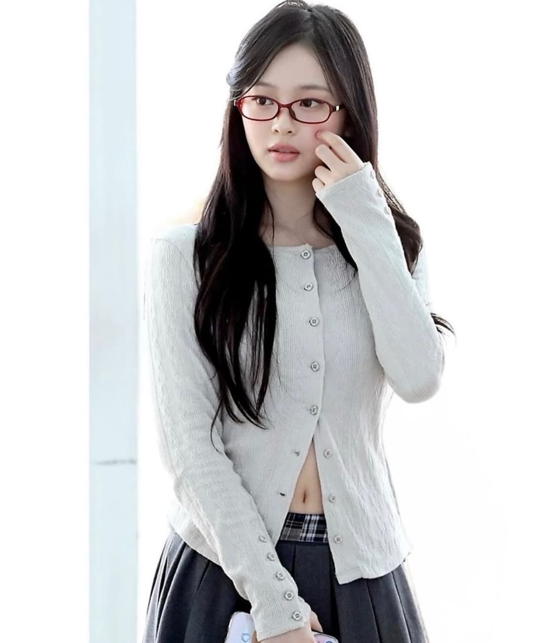 코이세이오 롱슬리브 샌드 가디건 상품이미지2