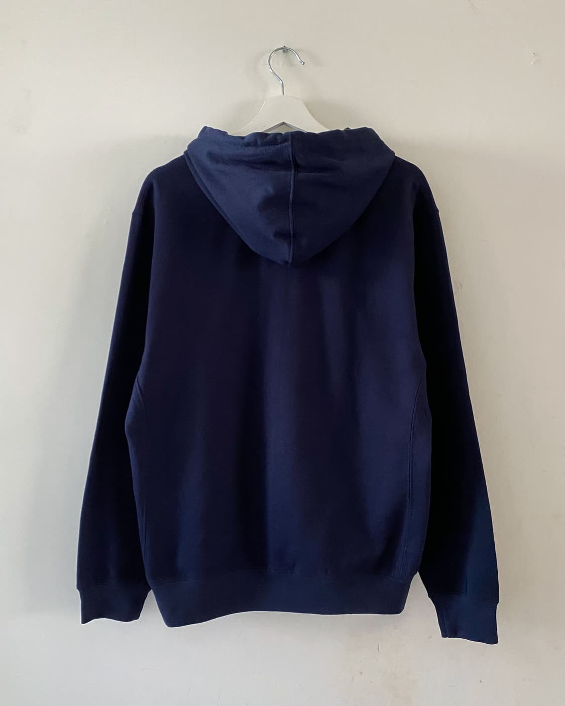 러셀 로고 네이비 후드티 상품이미지2