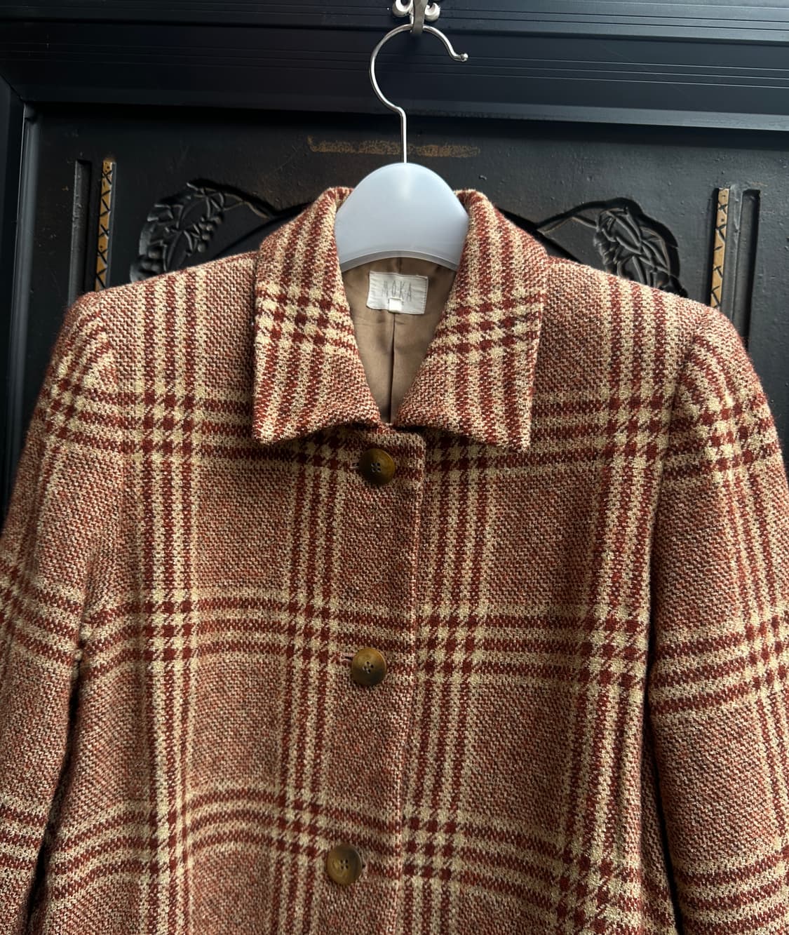 moka check coat 상품이미지3