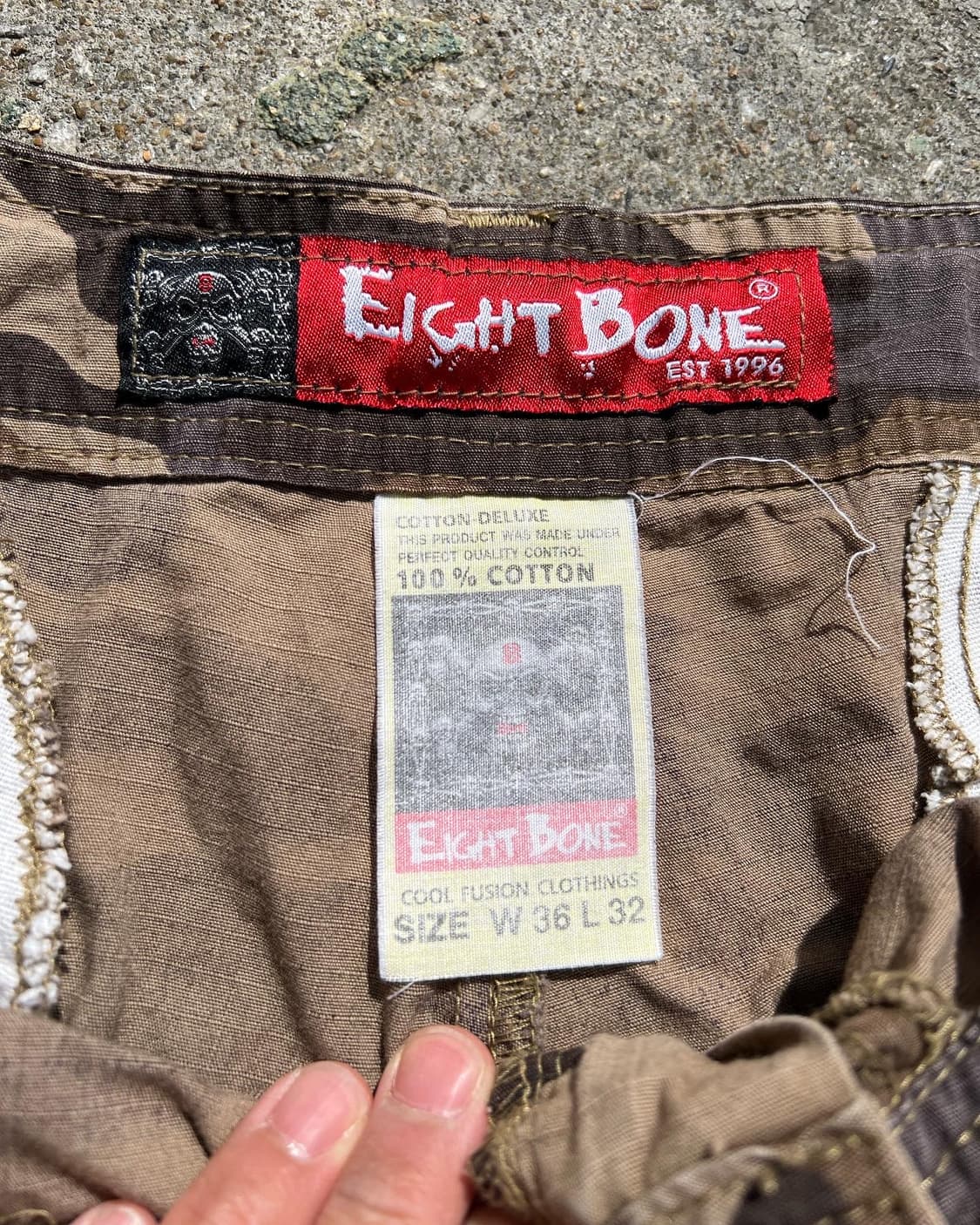 EIGHT BONE camouflage half  상품이미지3