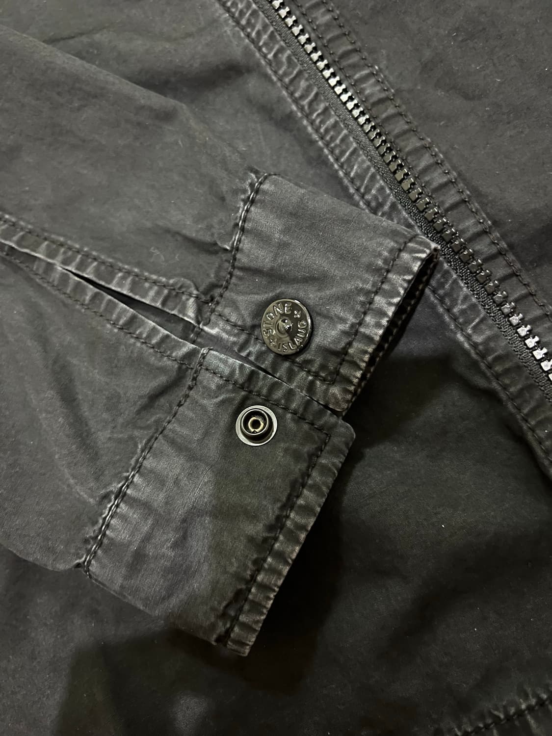 스톤아일랜드 20ss 올드이펙트 오버셔츠  m 상품이미지3