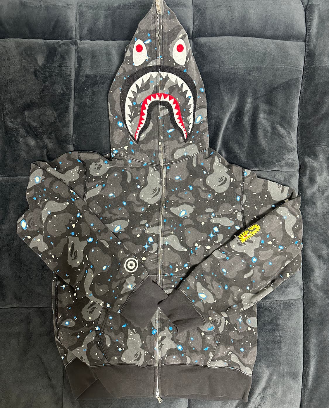 스페이스 샤크 베이프 후드집업 L 상품이미지1