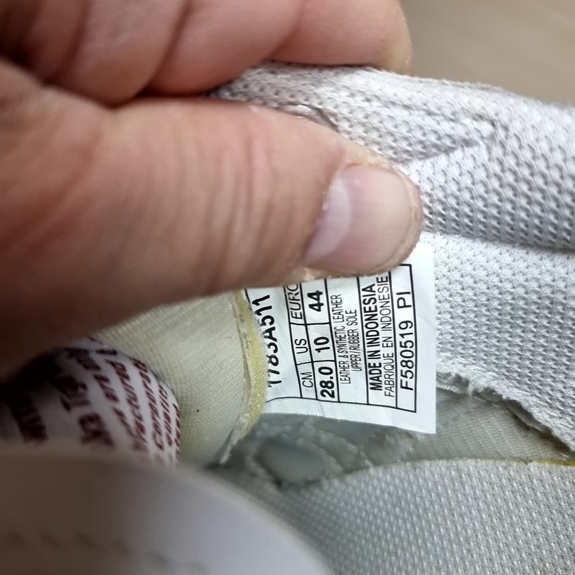 오니츠카타이거 흰색 스니커즈 운동화(280) 상품이미지7