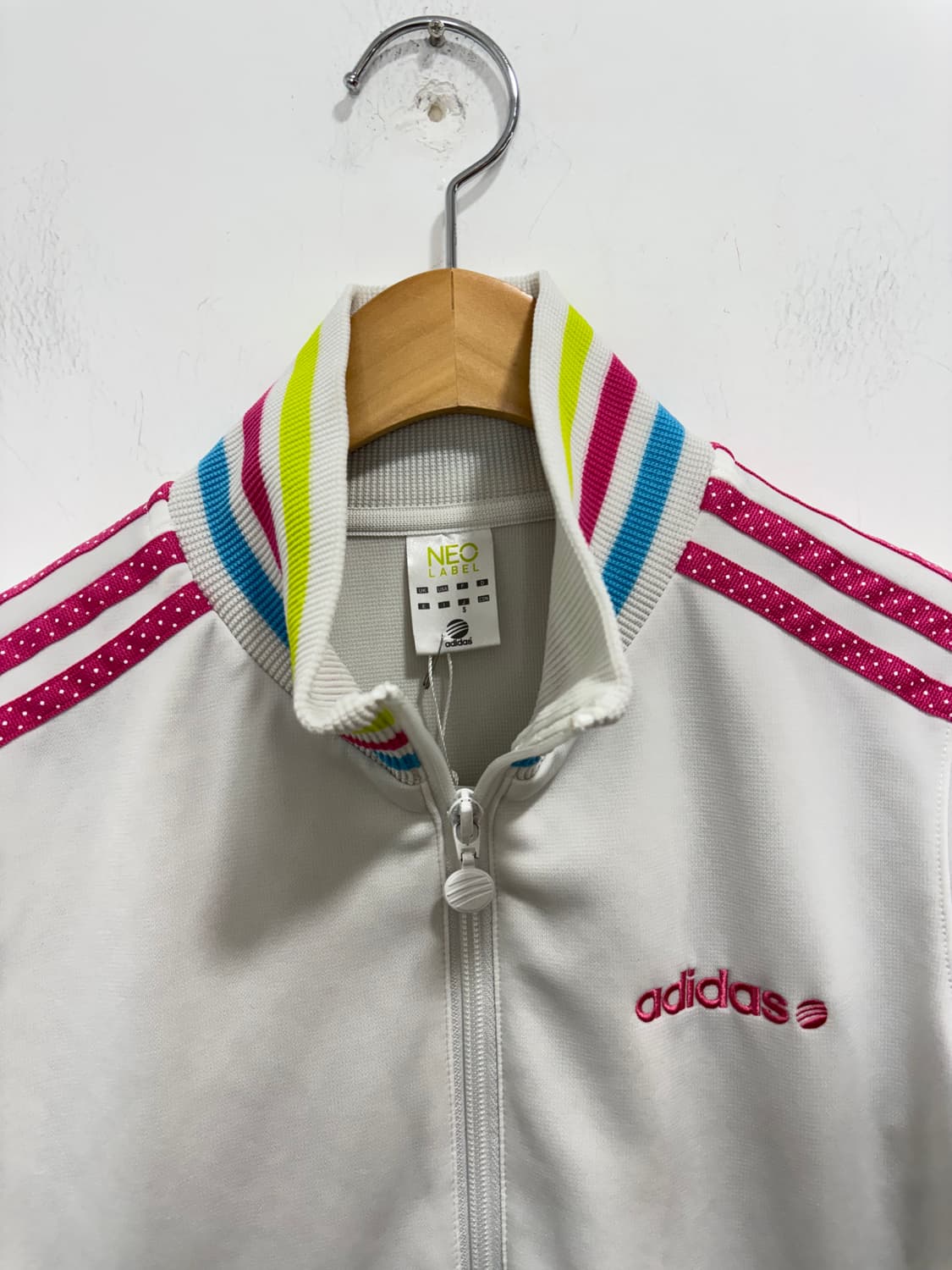 아디다스 딸기 도트 화이트 져지 상품이미지7