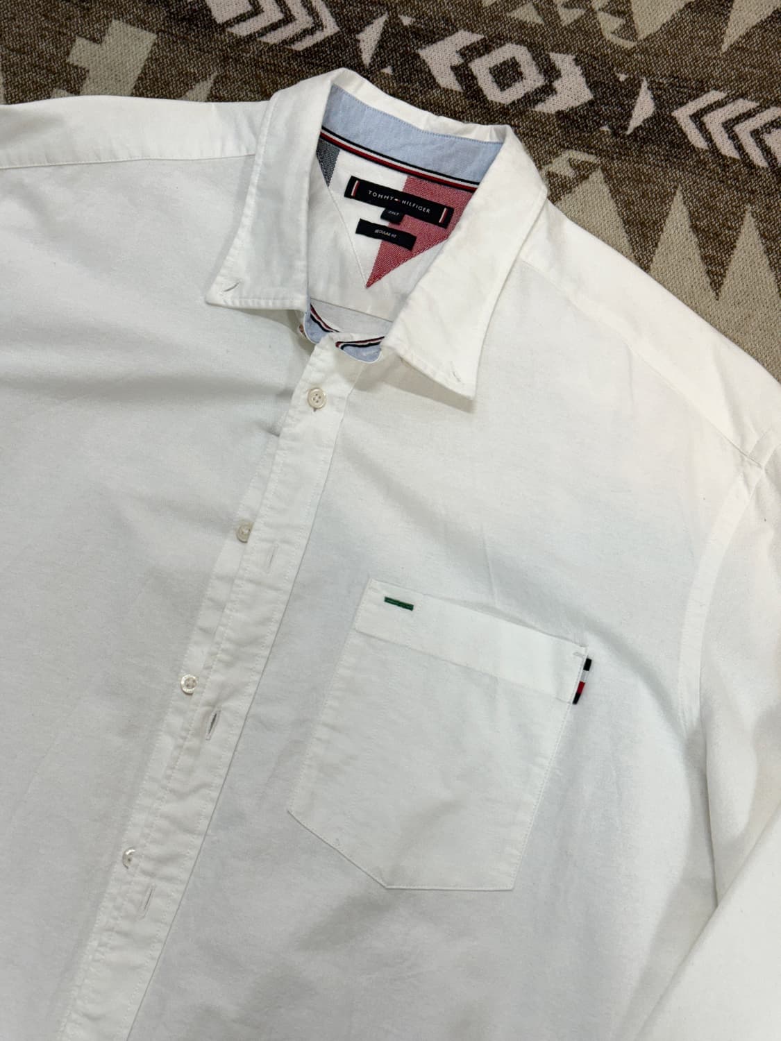 타미 힐피거 코튼 셔츠/2XL-3XL 상품이미지4