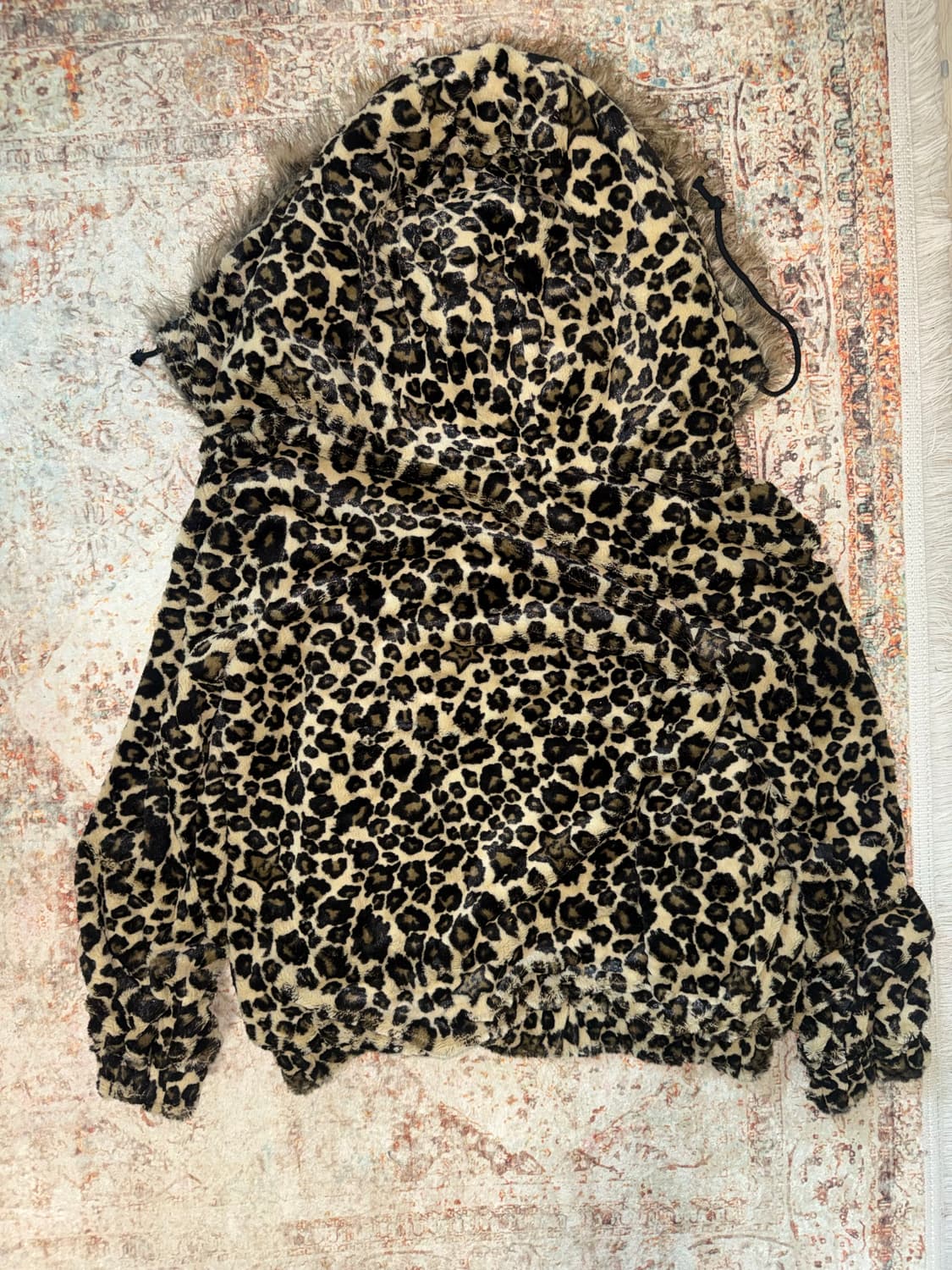 Vintage gyaru reversible hoodie zipup 상품이미지2