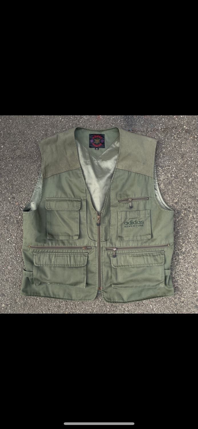 90s 아디다스 재우교역 올드스쿨 유틸리티 멀티포켓 베스트 조끼 105 상품이미지10