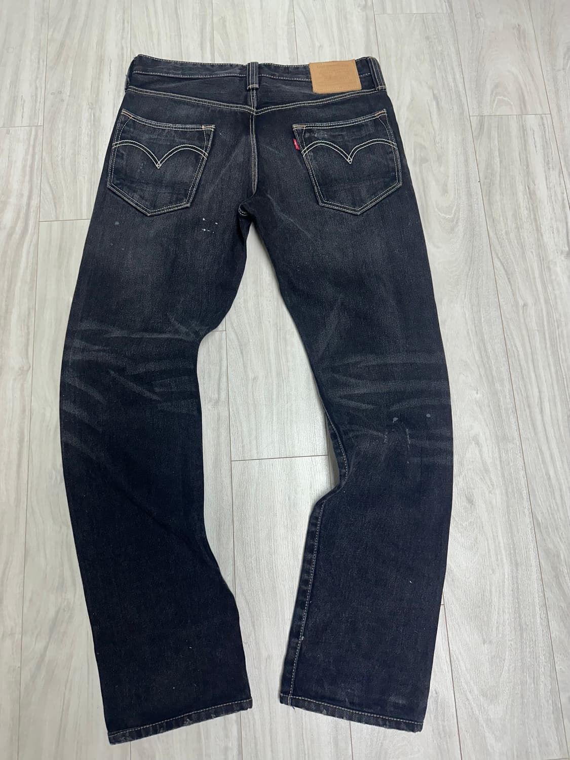 블랙 리바이스 청바지 상품이미지3