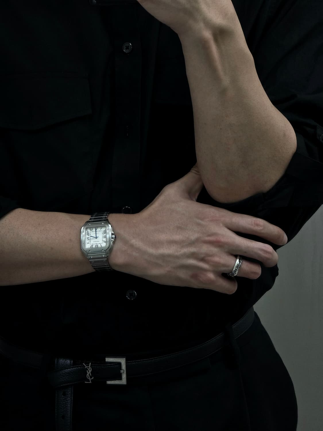 크롬하츠 타이니 트리플 밴드링 S 상품이미지9