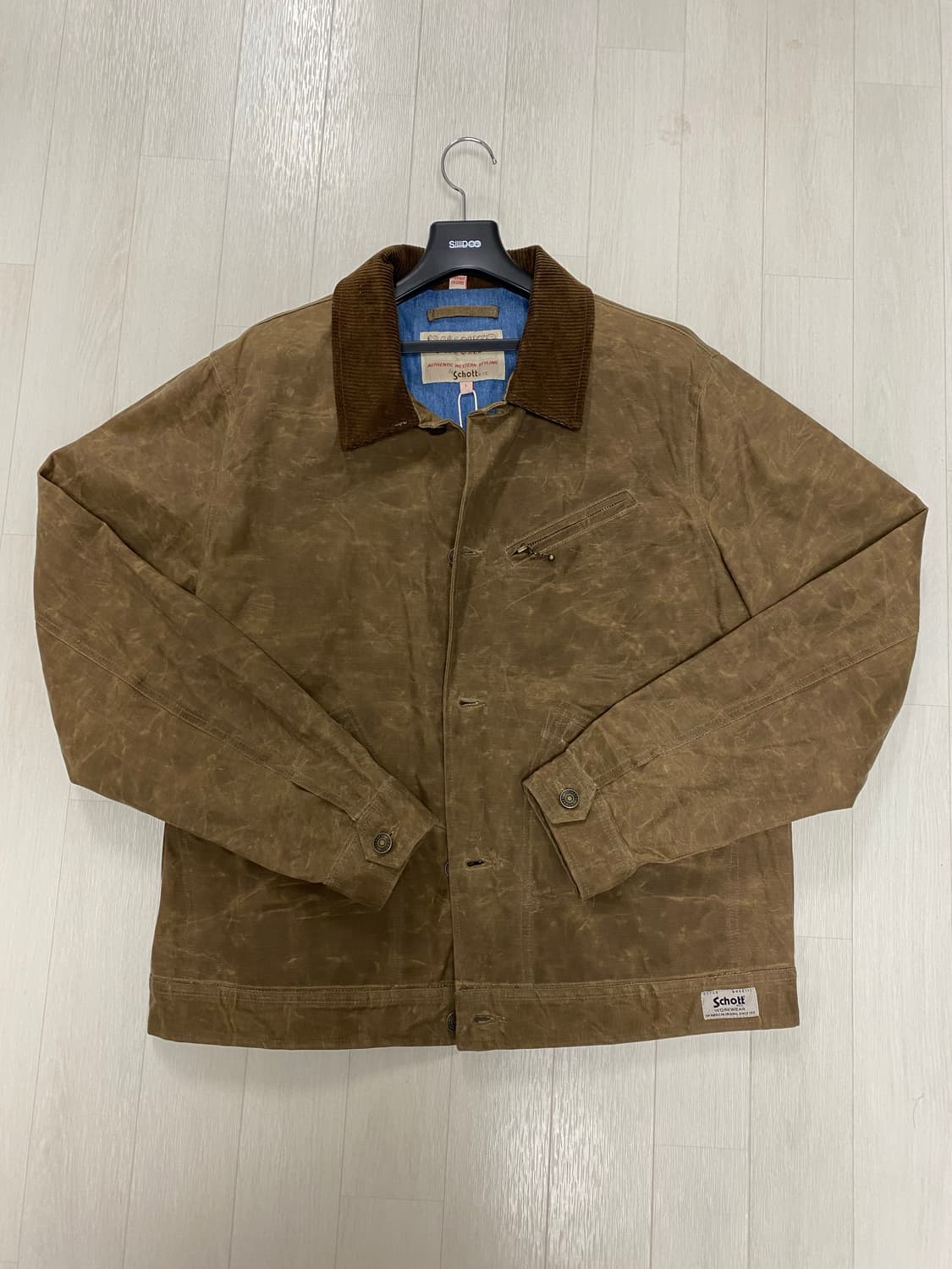 schott 쇼트 waxed mechanic cotton jacket 상품이미지1
