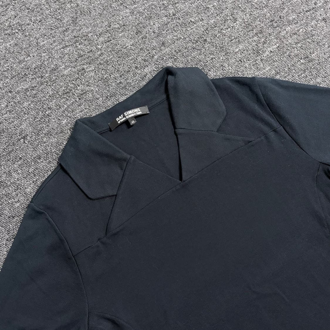 라프시몬스 09ss 오픈 폴로 셔츠 상품이미지3