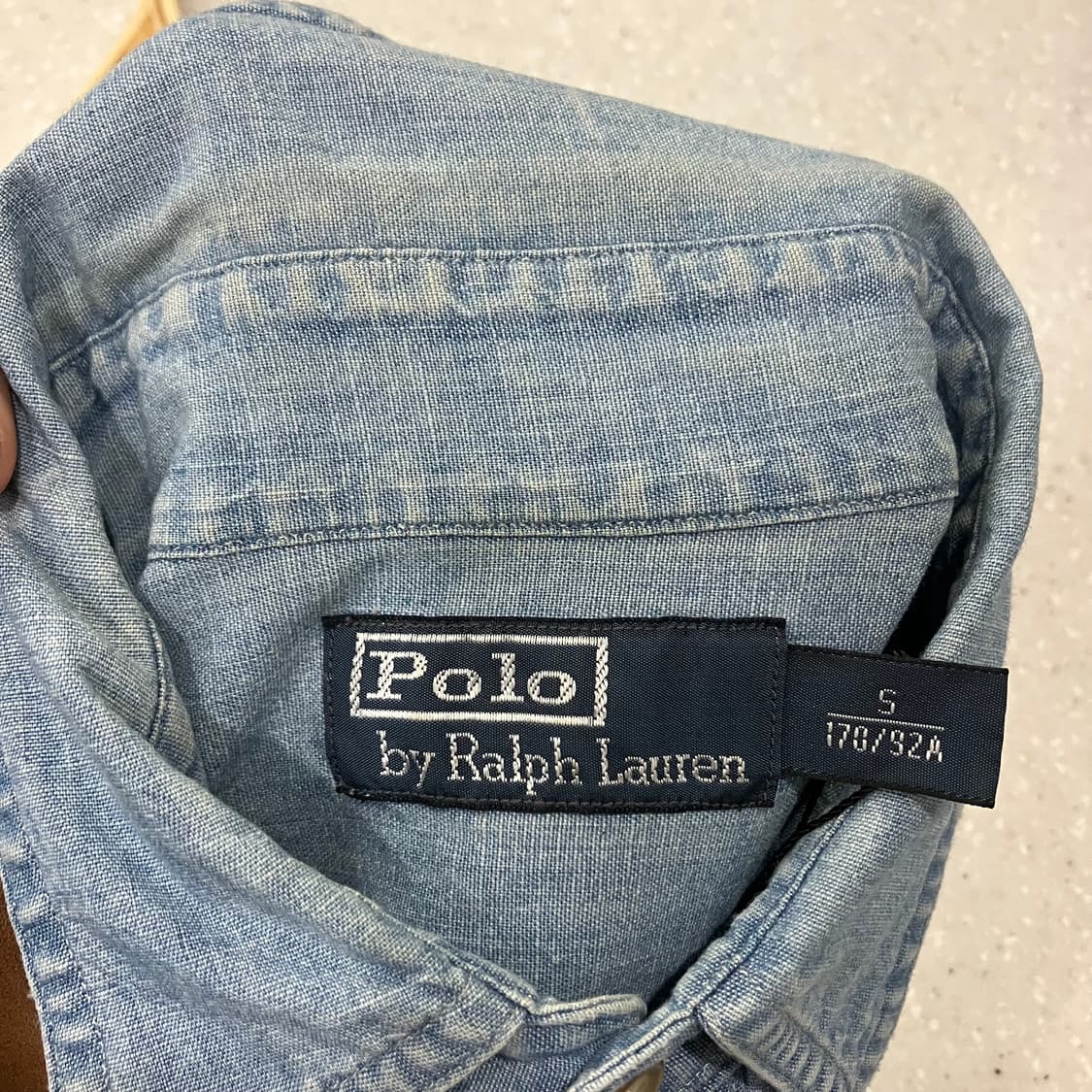 580 폴로 데님 청셔츠 상품이미지3
