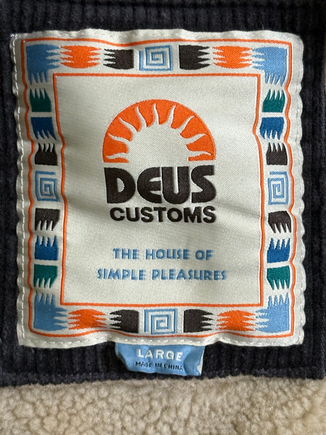 데우스 코듀로이 코치자켓 상품이미지3