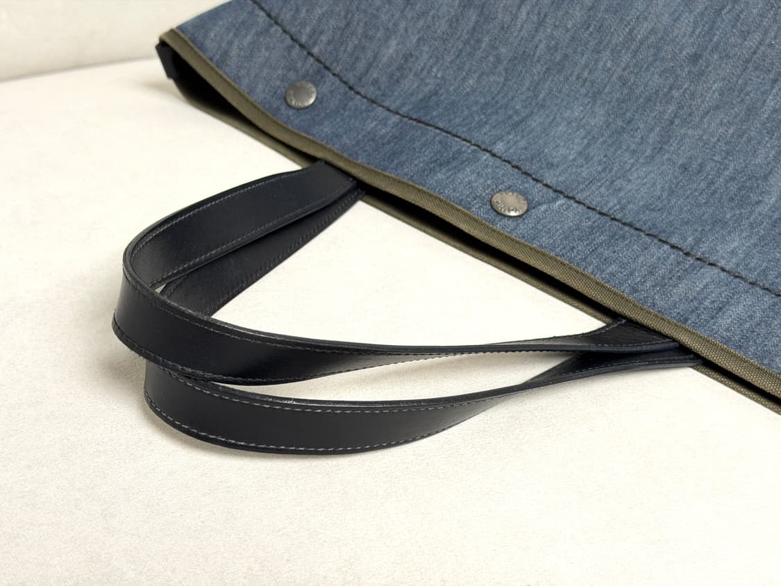 프라다 데님 시티 카프스킨 쇼퍼백 상품이미지7