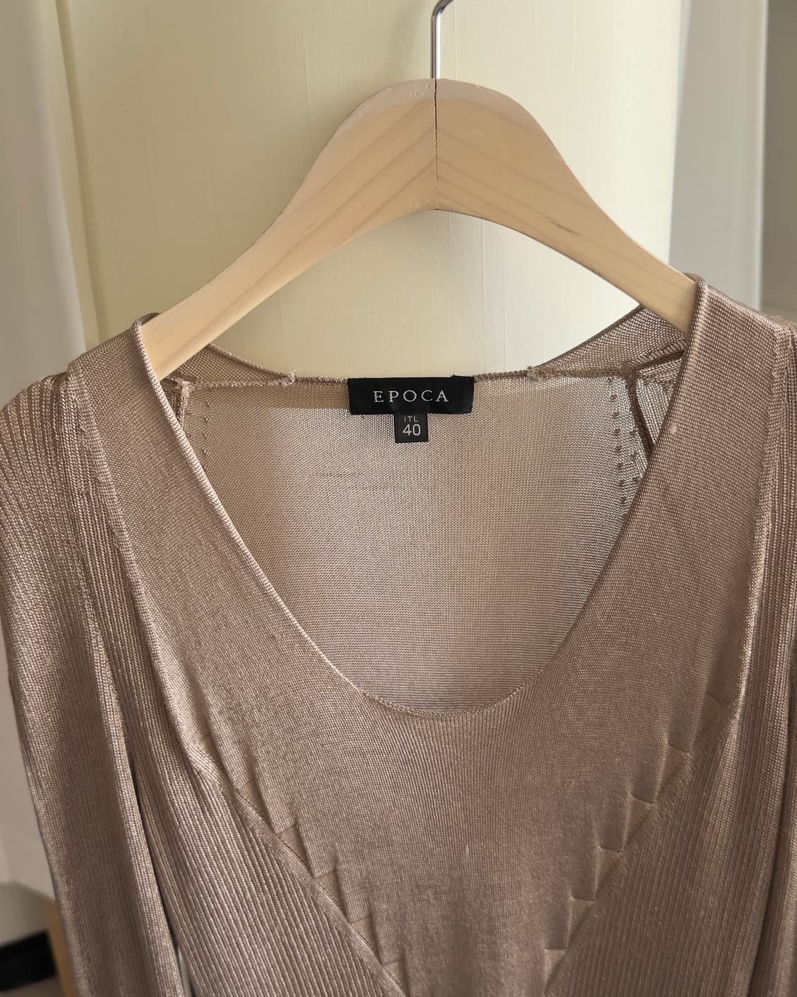 [EPOCA] sheer rib knit top 상품이미지5