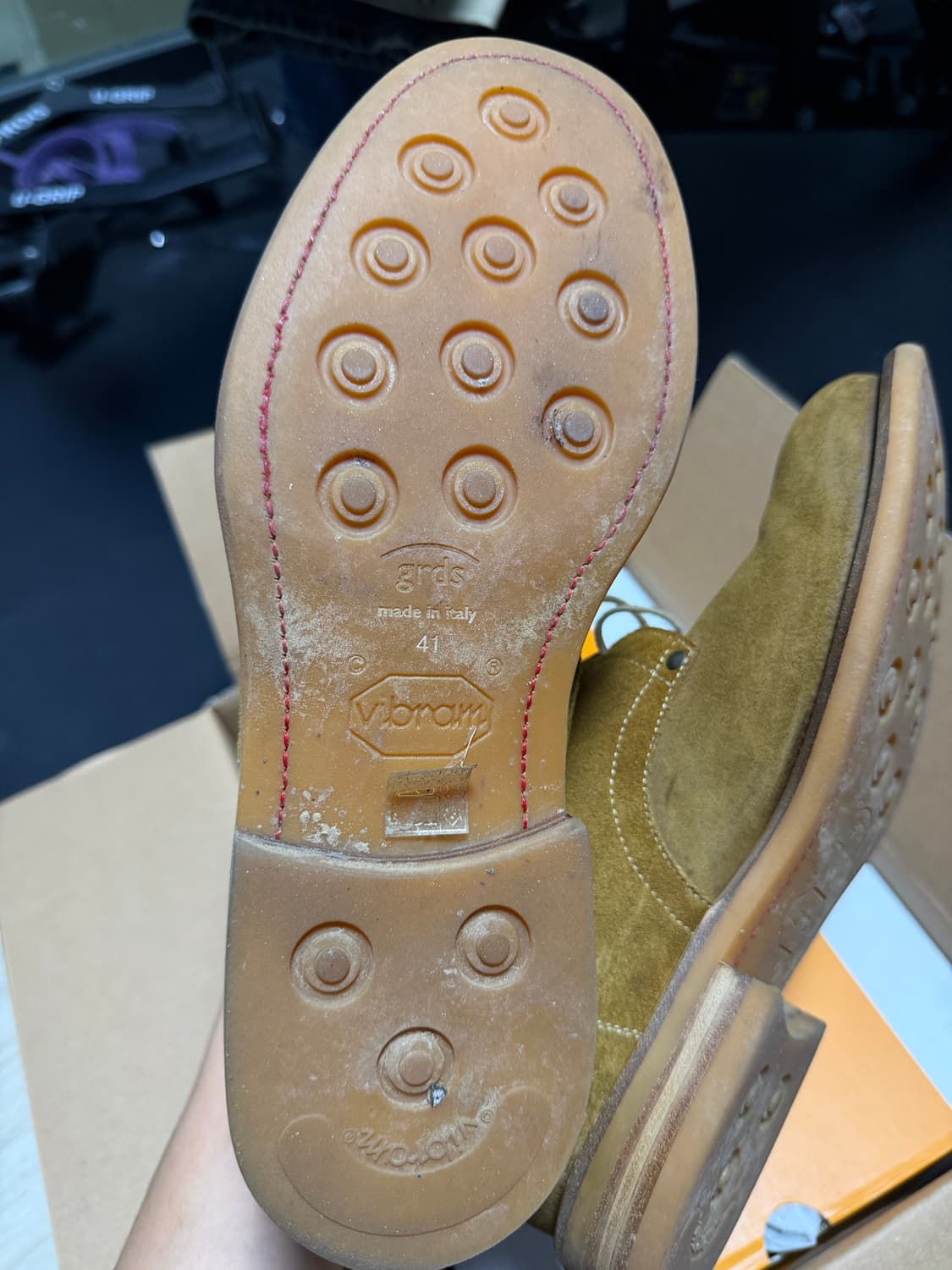 그라더스 부츠02 올리브드랩 260사이즈 상품이미지9