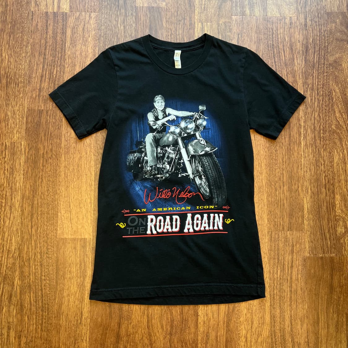 [S]윌리 넬슨 ON THE ROAD AGAIN 반팔 티셔츠  상품이미지2