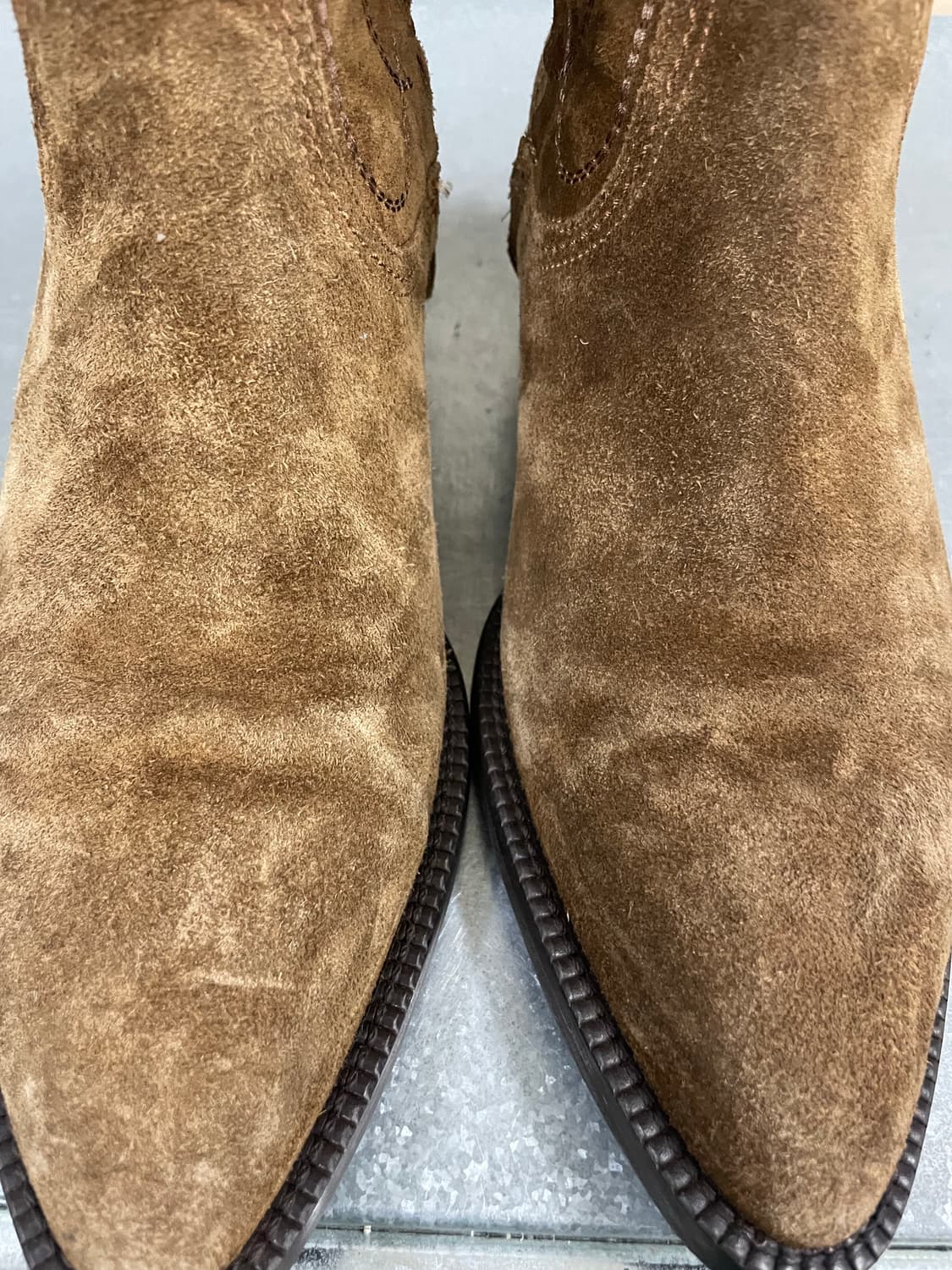 마시모두띠 스웨이드 웨스턴 부츠 38 상품이미지8