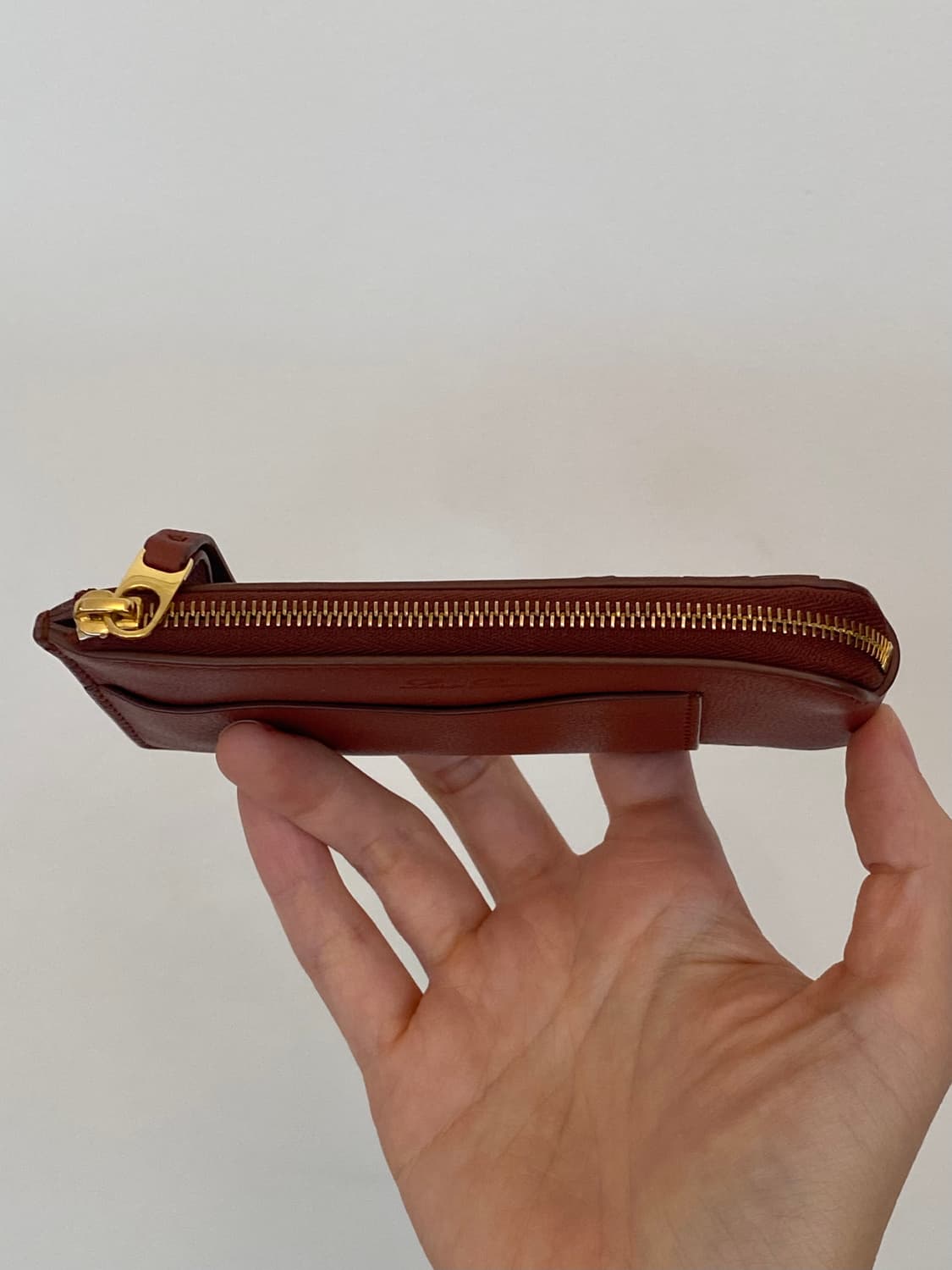 로로피아나 고트스킨 엑스트라 지퍼 파우치 상품이미지4