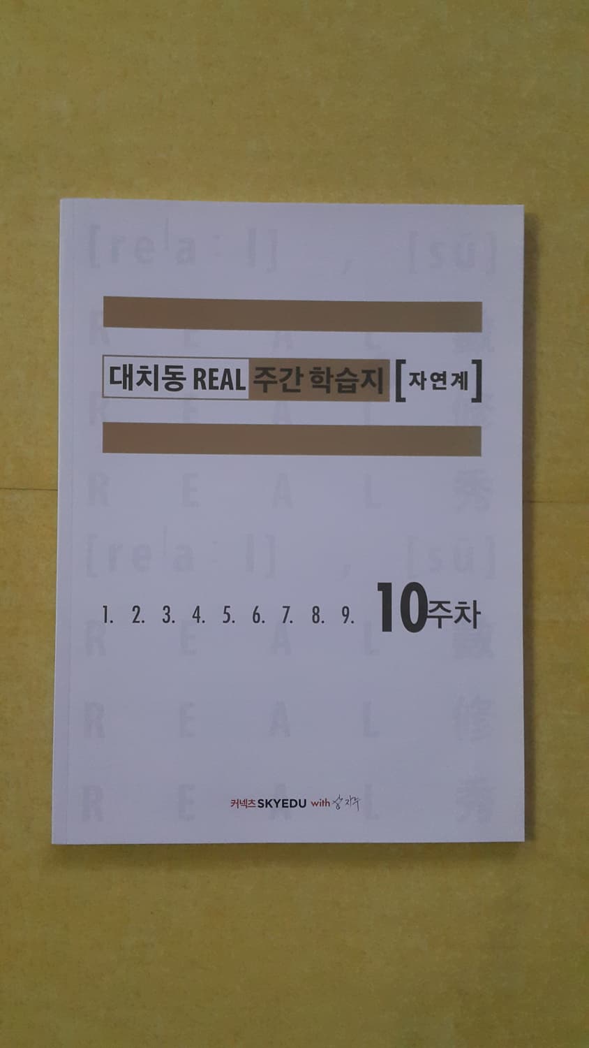 수능 수학 삽자루 대치동 리얼 주간 학습지 자연계 10주차 상품이미지1