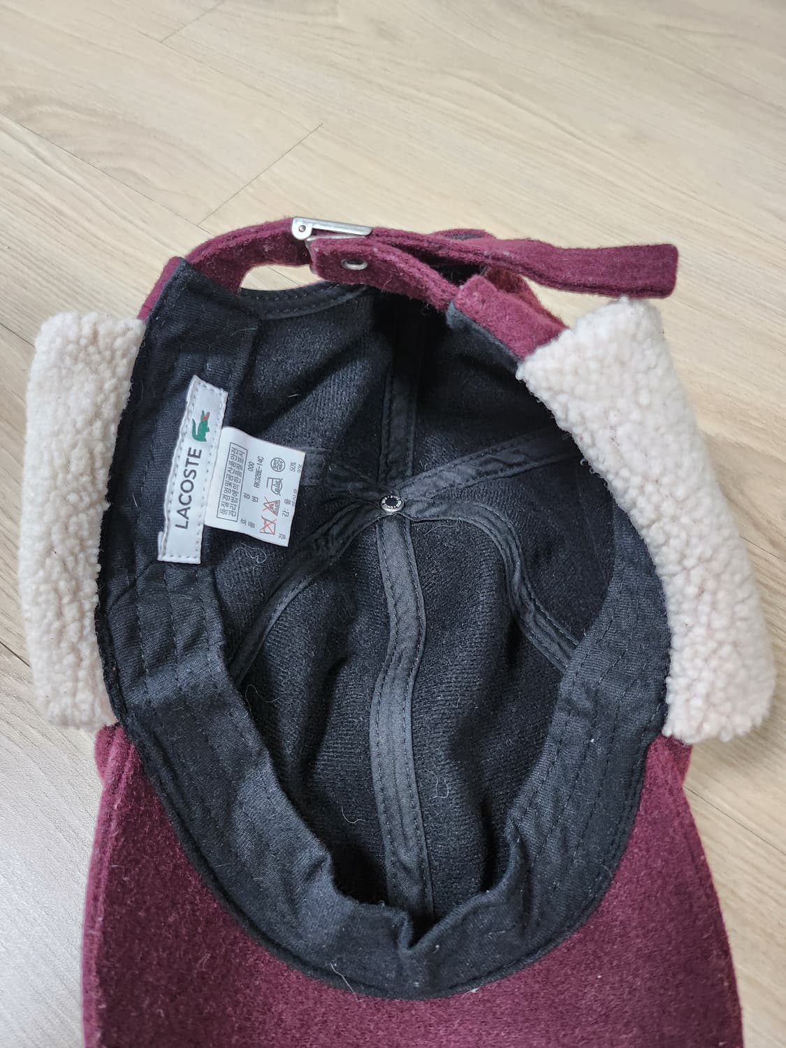 라코스테 귀마개스타일볼캡 상품이미지4