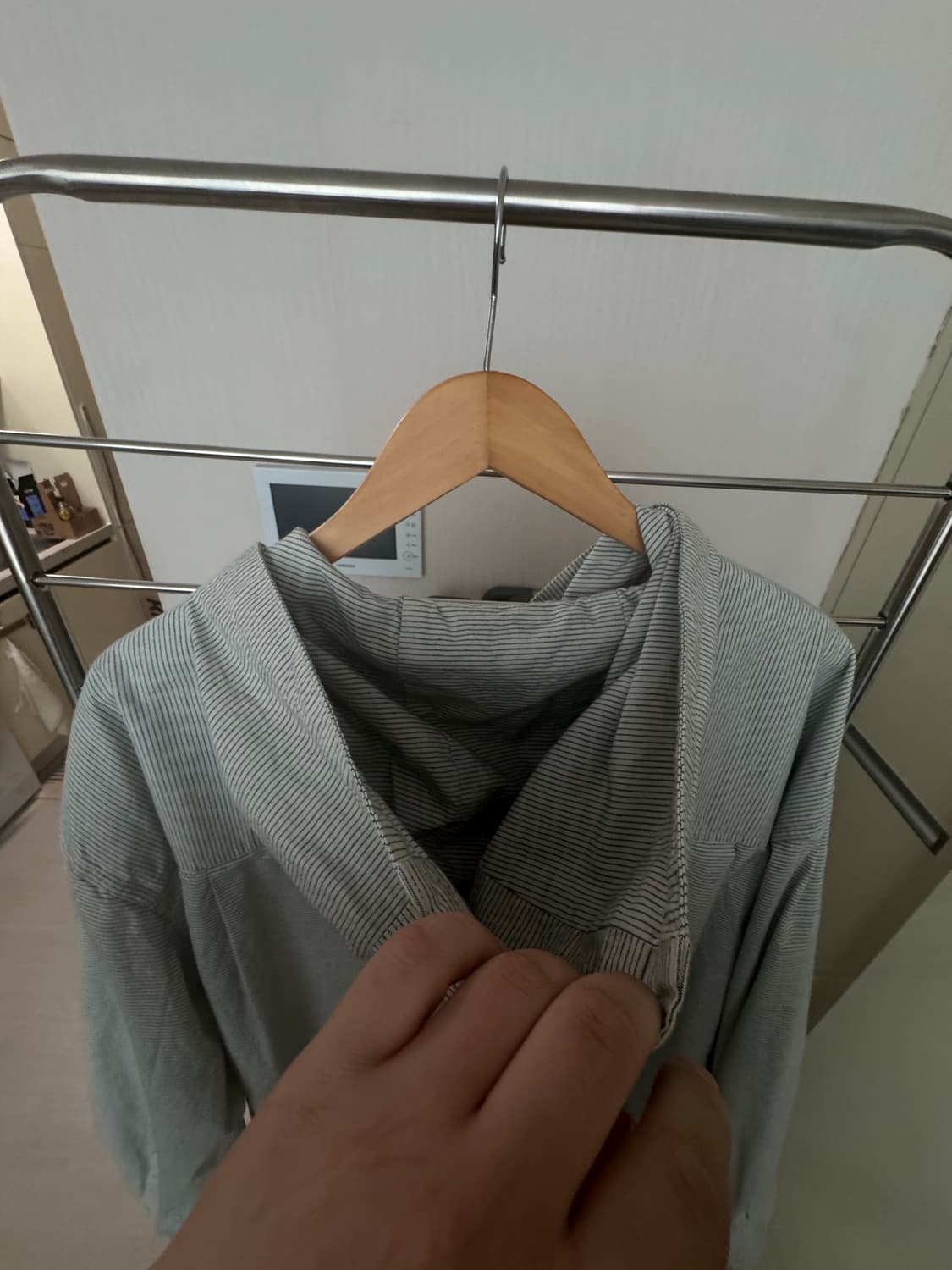 앵글런후드아우터형셔츠 상품이미지4