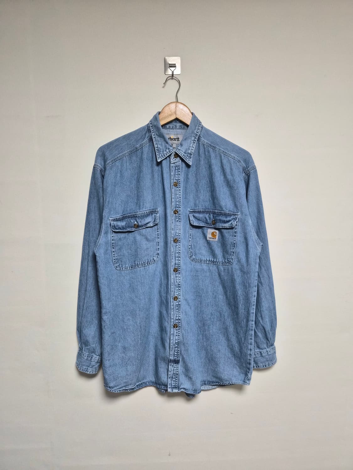 칼하트Carhartt 데님 셔츠 M - S256 상품이미지1