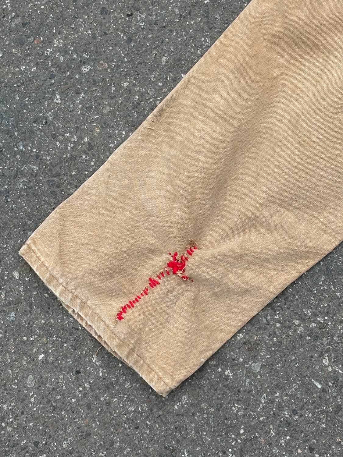 90s'커스텀 카하트 워크팬츠 베이지 상품이미지9