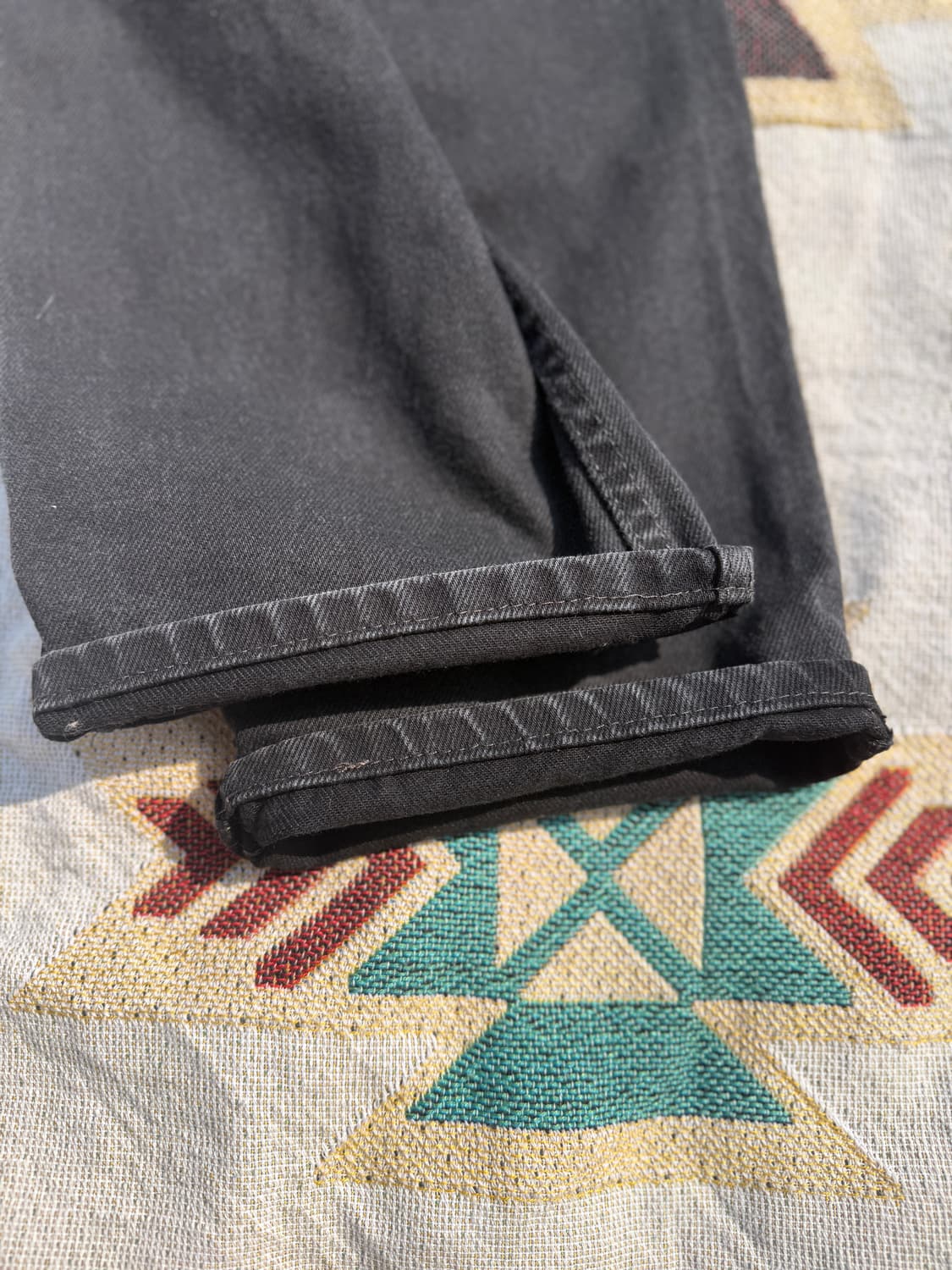 리바이스 550 흑청 33/32 상품이미지8