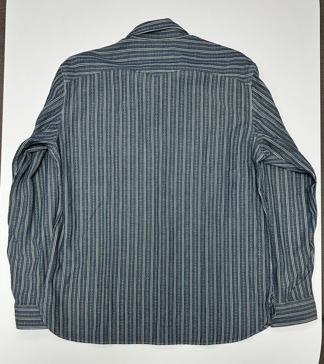 [새상품] RRL 스트라이프 도비셔츠 L 상품이미지4