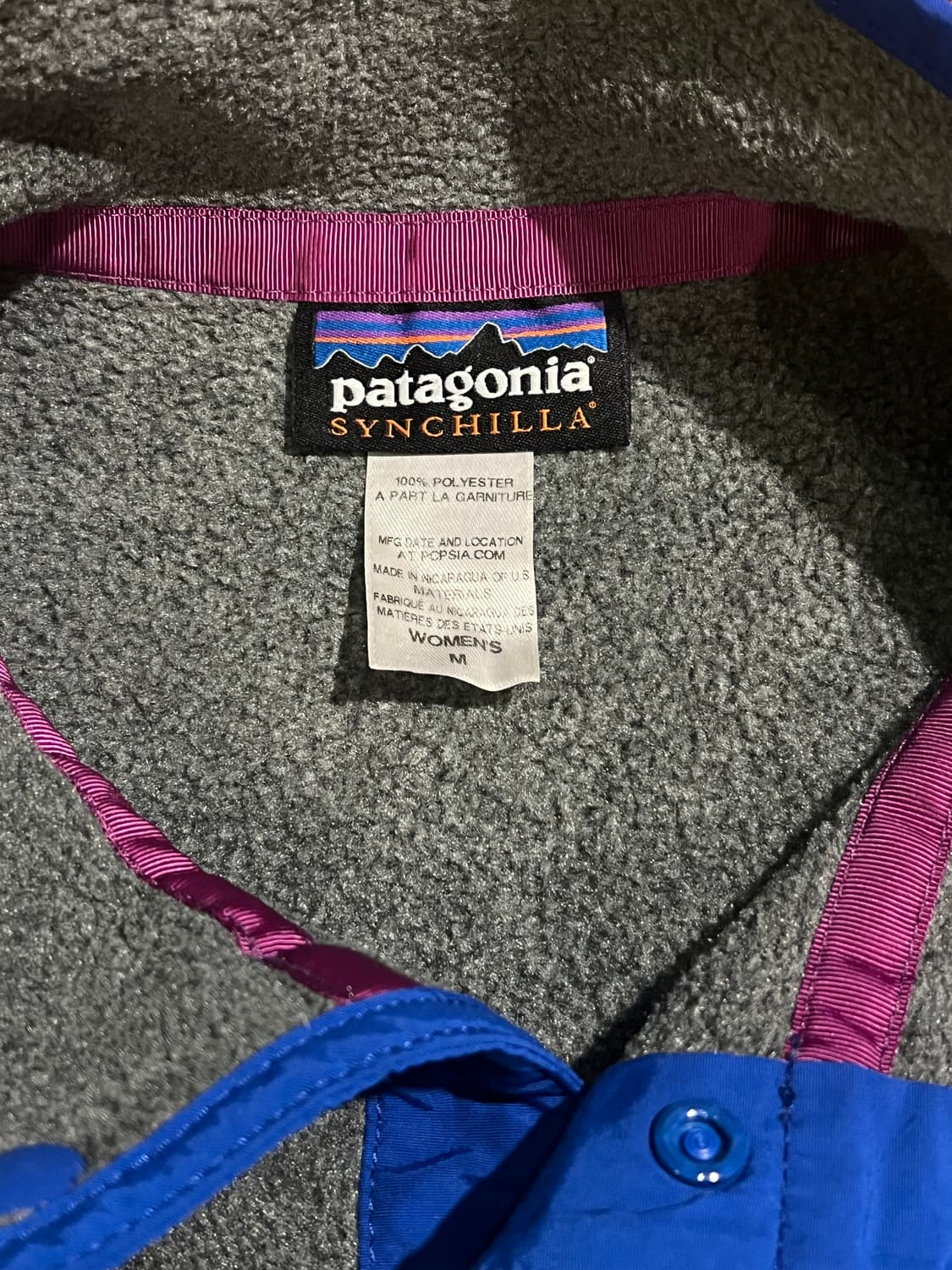 파타고니아 라이트웨이트신칠라 스냅티풀오버 상품이미지2