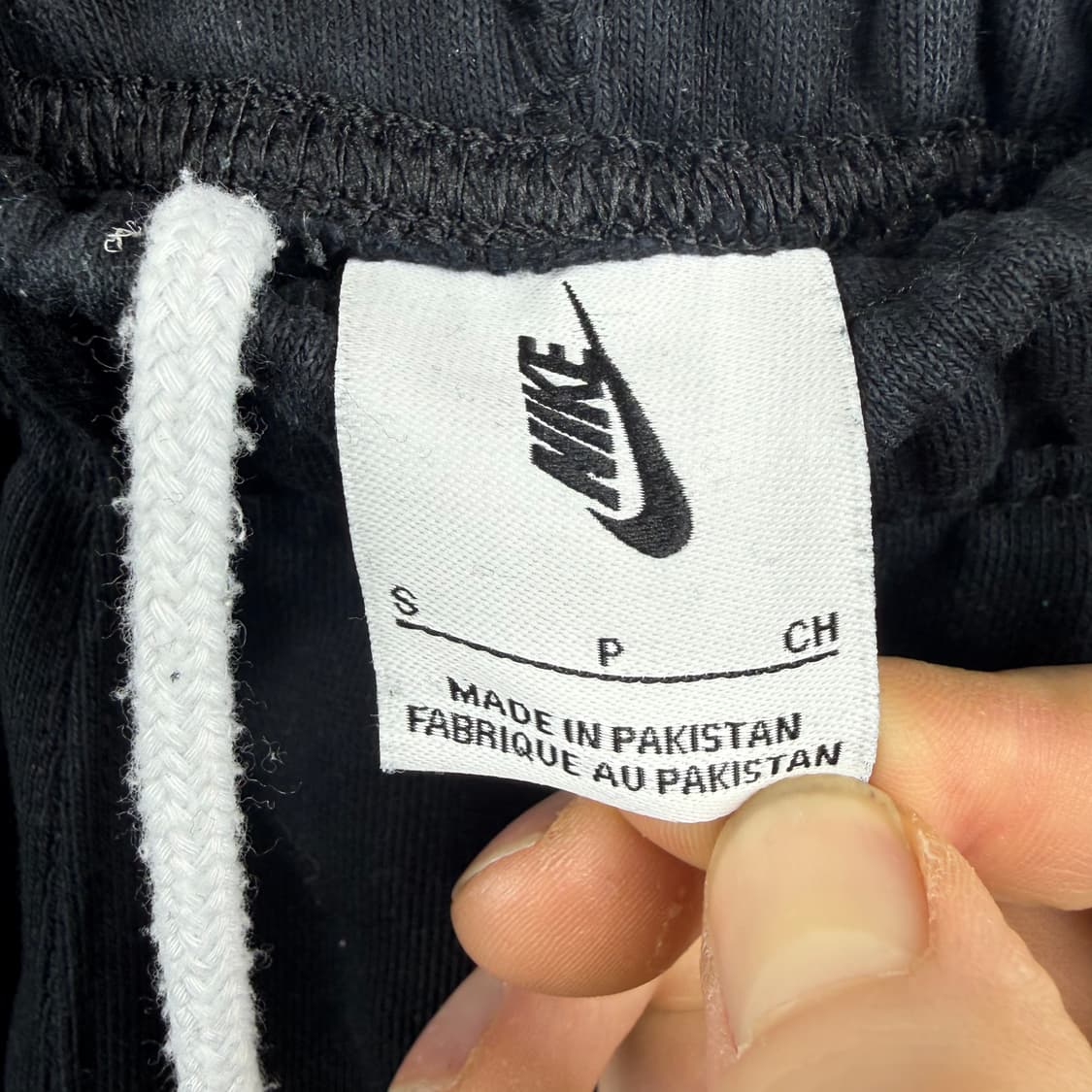 (S) 나이키 NRG 솔로 스우시 플리스 팬츠 블랙 상품이미지3