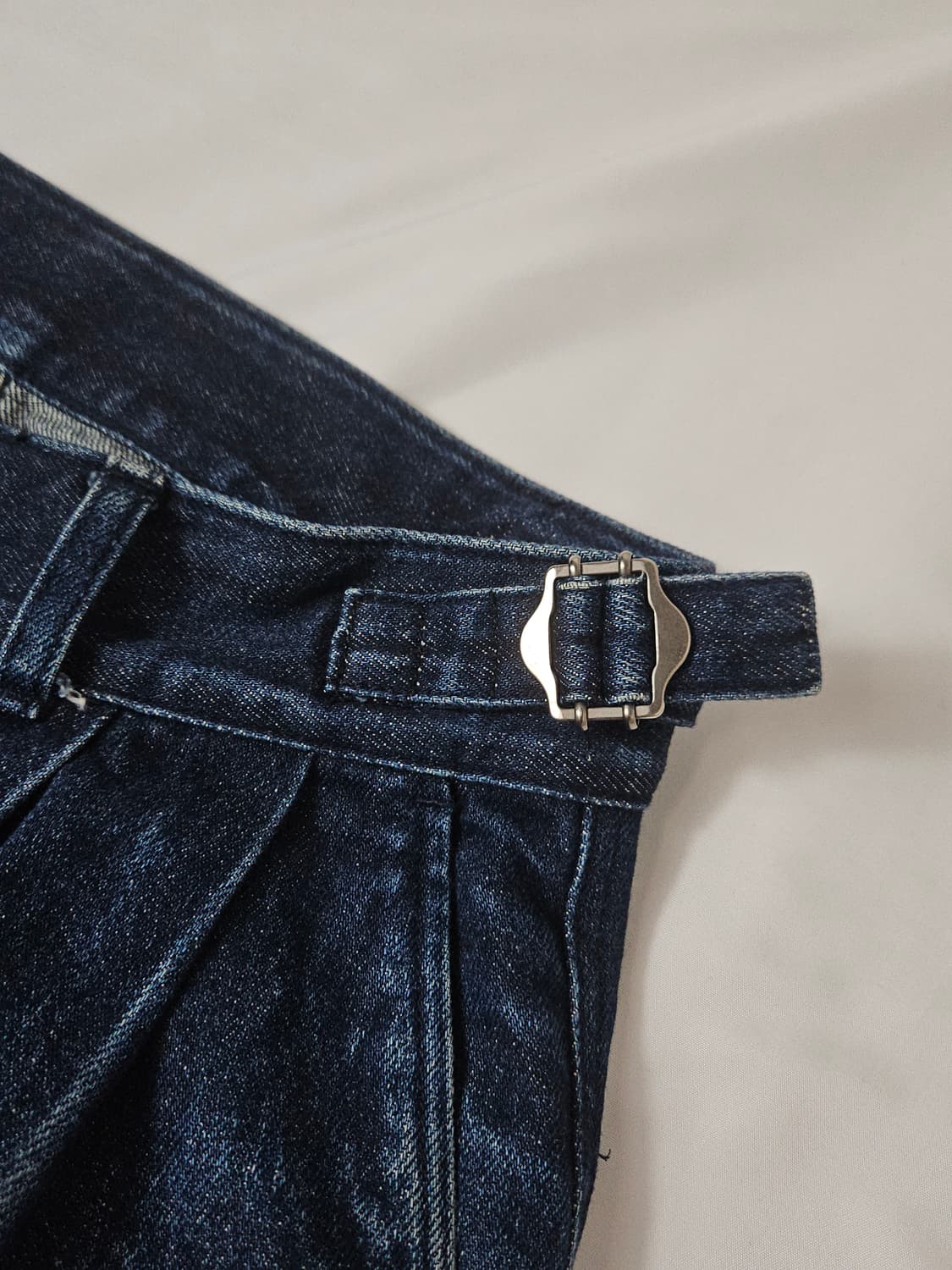 어나더오피스 산티아고 와이드 데님팬츠 진 1사이즈 상품이미지3