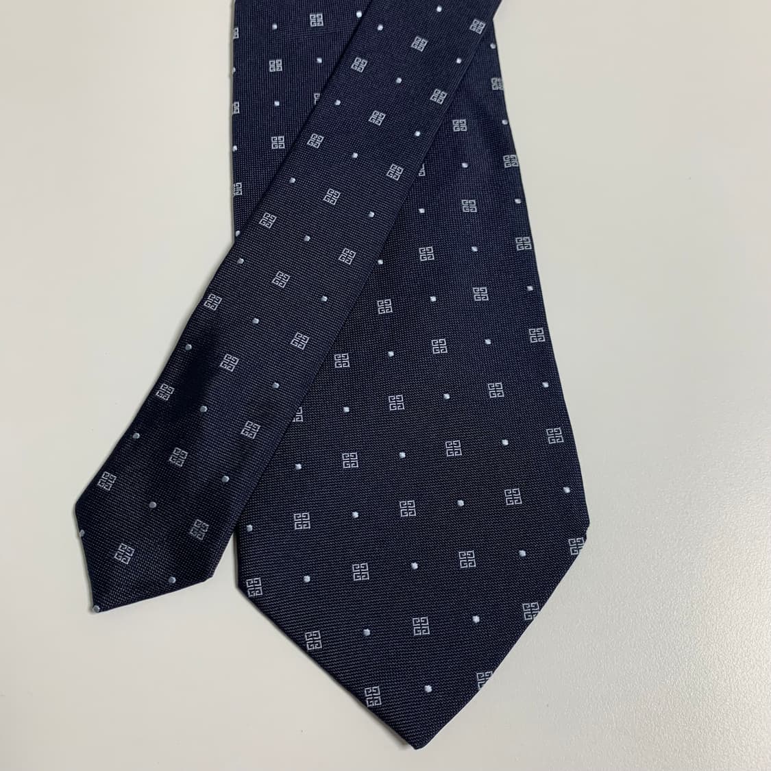 지방시(GIVENCHY) 모노그램 명품넥타이 A+등급 9.5cm 상품이미지5