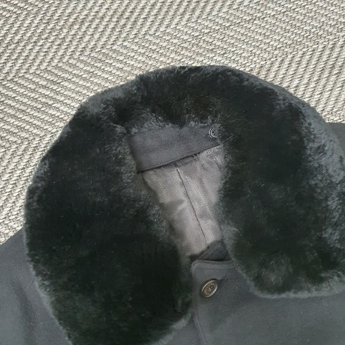 바쏘 울 캐시미어 하프코트 남자105 상품이미지2