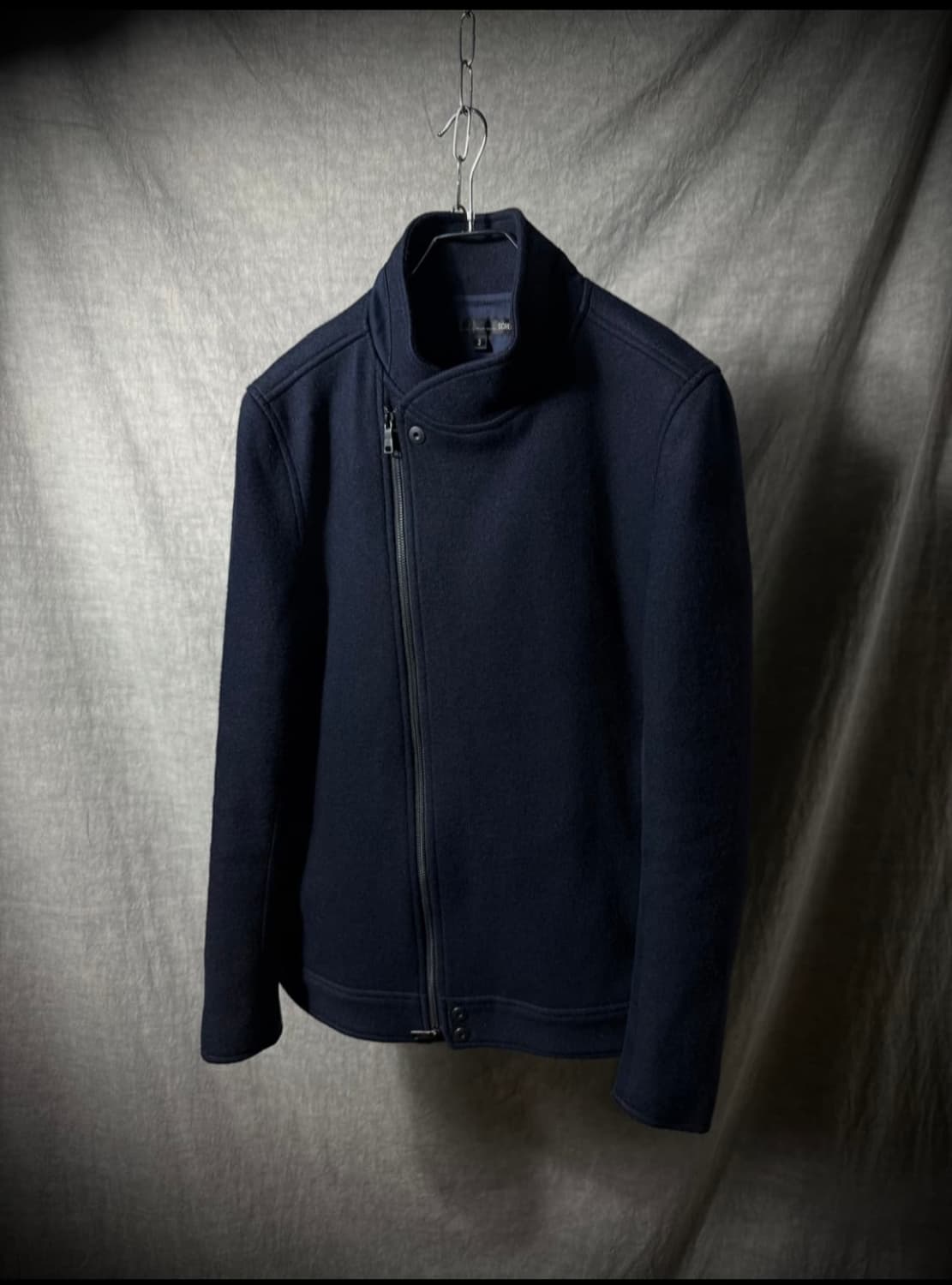 Schlussel Asymmetric Wool Jacket 상품이미지1